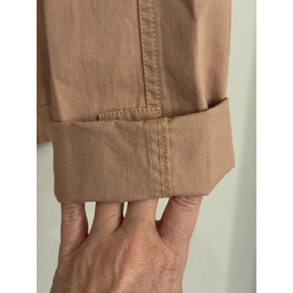 prAna Lookout Jacket | Champagne | Women’s Medium NWT | Organic Cotton & Hemp - Picture 12 of 13